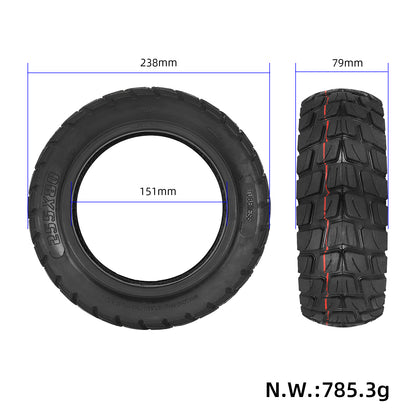 10 Inch 255x80 Semi Off-Road Tire